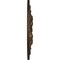 Ekena Millwork Jamie Ceiling Medallion (Fits Canopies up to 3 7/8"), 23 5/8"OD x 3 7/8"ID x 2 1/8"P, Rust CM23JARUS - alternate 2